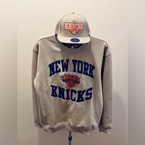 New York Knicks Ultra Game Sweatshirt & New York Knicks Official Ultra Game Hat
